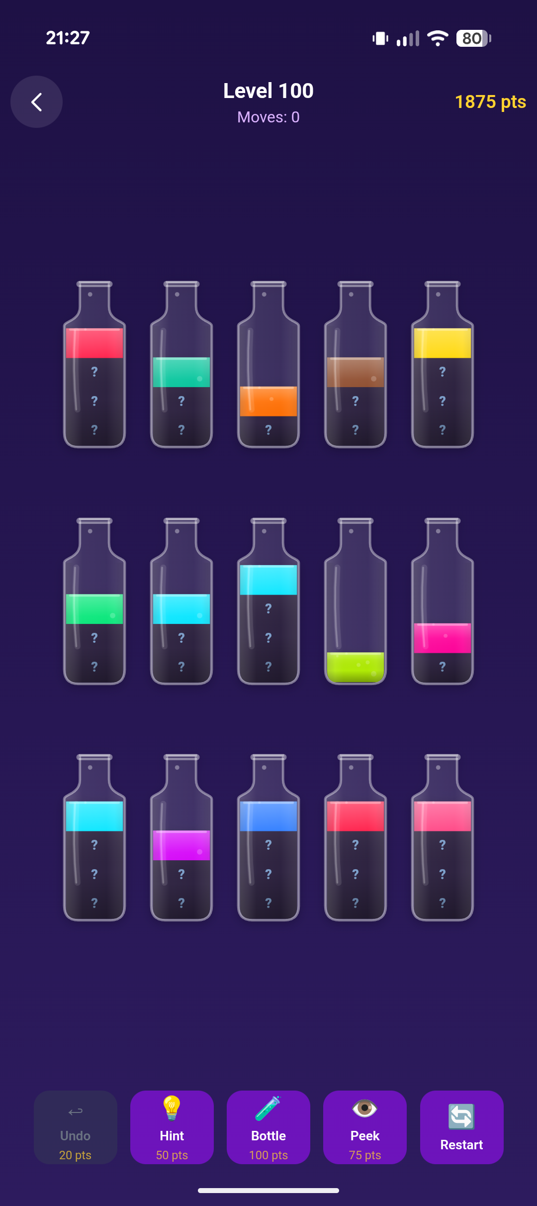 Pitu's Potions level 100